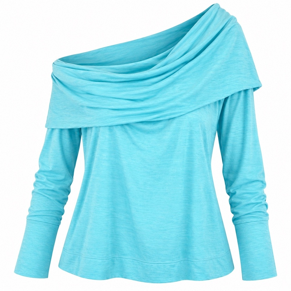 Lilly Pulitzer Womens Off The Shoulder Top XL Modal Spandex Blue Pullover